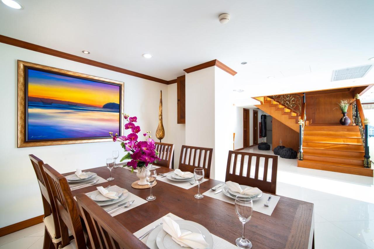 公寓 Patongtower Duplex Seaview4br2902 Patong